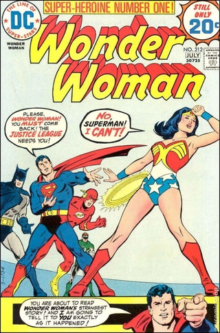 Illustration for article titled Wonder Woman became the feminist hero the ’70s needed